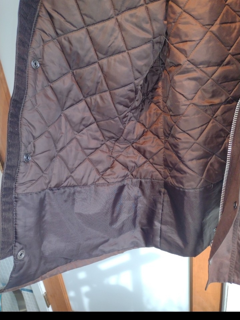 Barbour Men's Brown Waxed Cotton Field Jacket - Picture 3 of 12